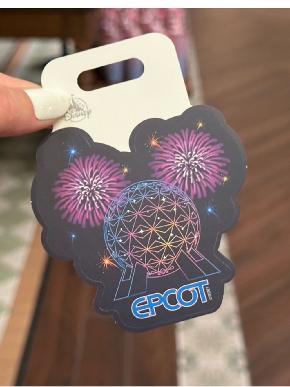 Disney EPCOT Fireworks Vinyl Sticker Decal